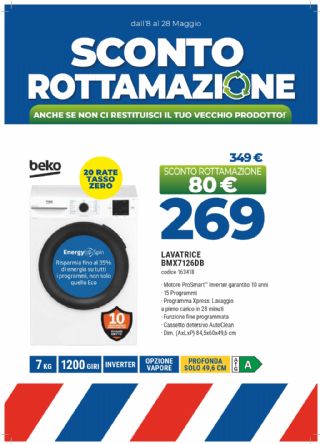 LAVATRICE BEKO BMX7126DB